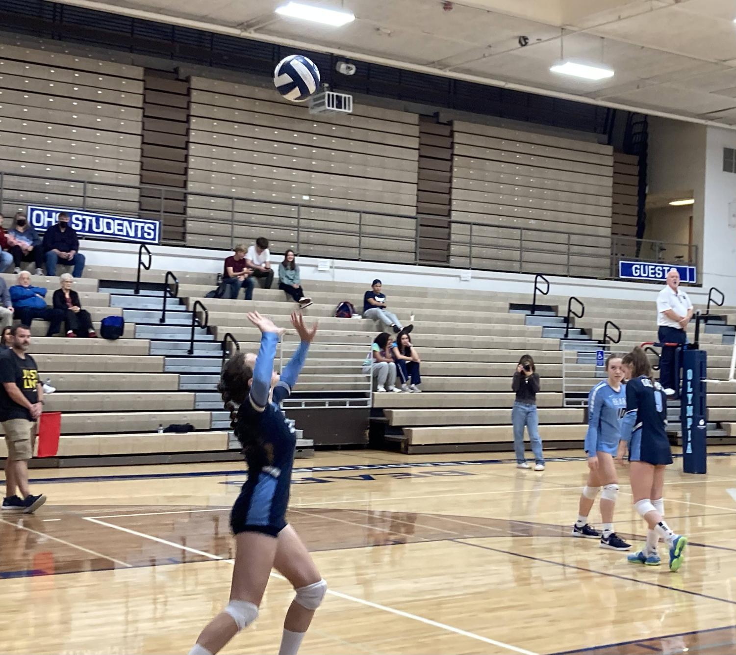 Olympia Volleyball takes on Bethel The Olympus