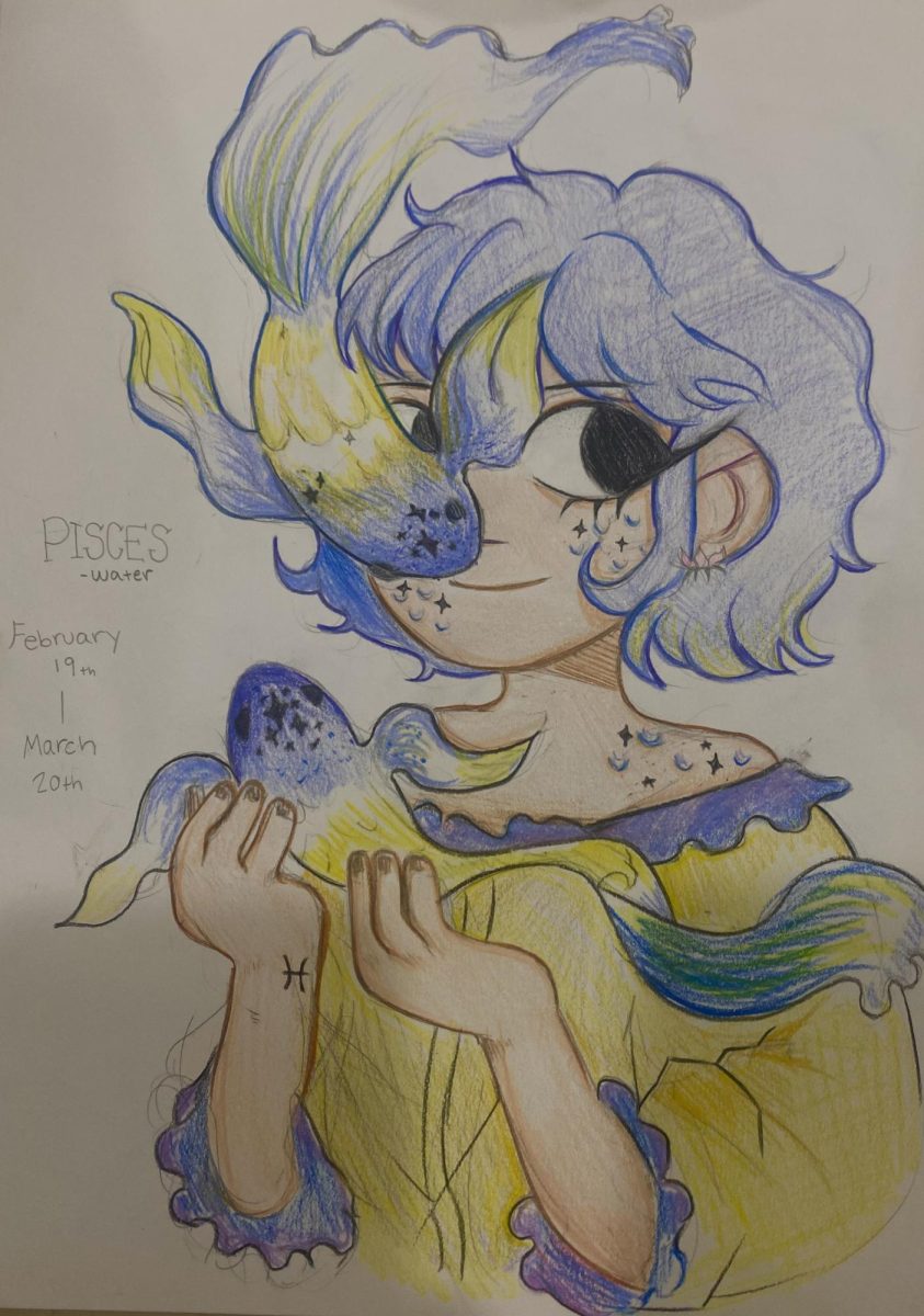  A fish is here to celebrate the pisces season! 